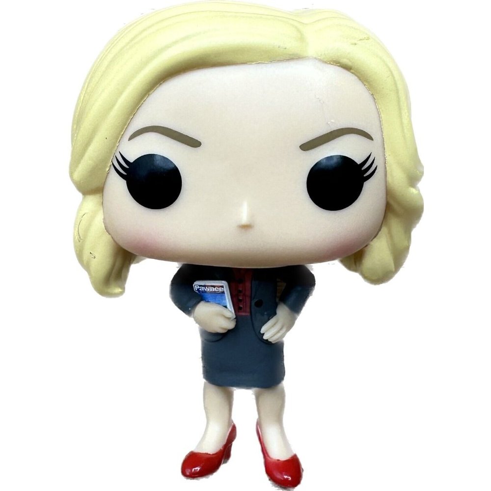 Funko POP! Parks and Recreation Figure Loose No Box- Leslie Knope #498 Vaulted